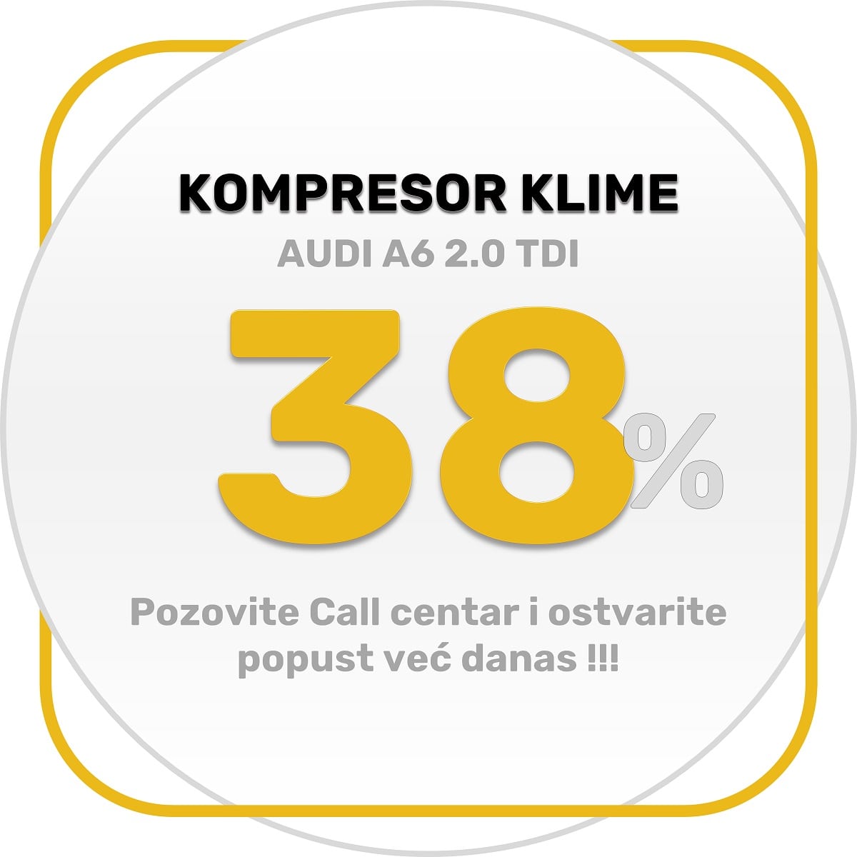 kompresor klime audi a6 2.0 tdi, audi a6 2.0 tdi kompresor klime